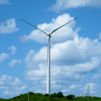 ワタミが秋田県に所有する風車「風民」（ふうみん）